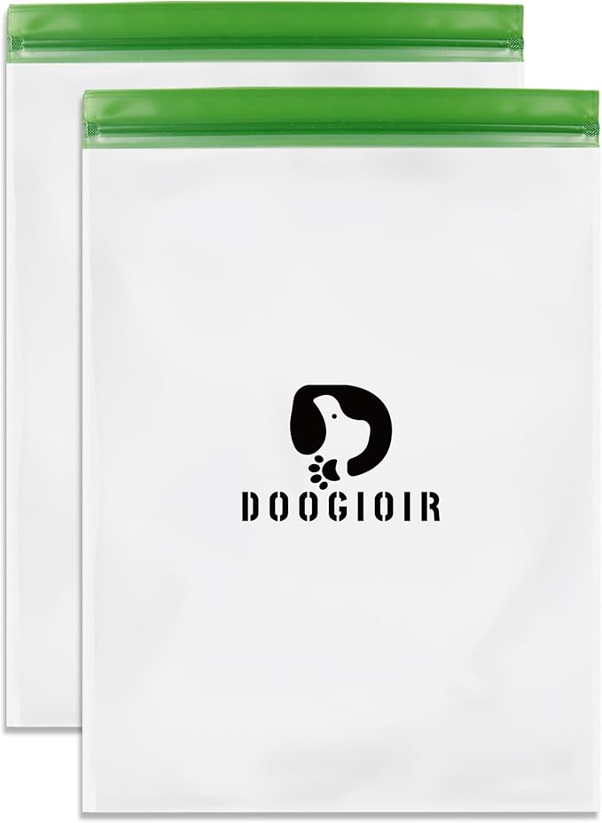 Odor Proof Storage Bags - 28x20 Inch Double Seal Odor Barrier Storage Bags for Backpacking, Camping and Household, Lock in Odors Keep Contents Fresh and Waterproof, Reusable Odor Proof Bags (2 Pack)
