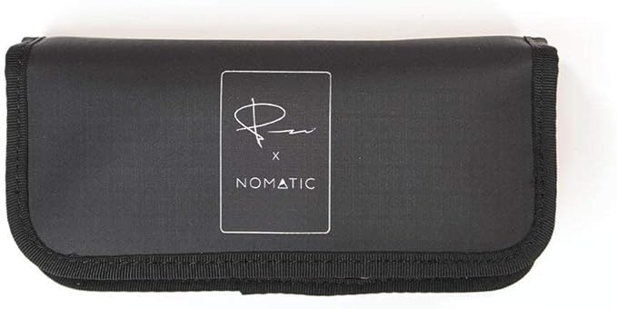 NOMATIC McKinnon Battery Case - DSLR Camera Battery Holder Organizer with Magnetic Closure for 3 Batteries