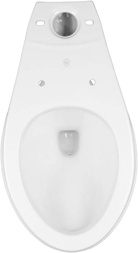 Renovators Supply Sheffield Corner 2-Piece Elongated Toilet 33.75"D X 19"W X 32.25"H WaterSense Dual Flush White Elongated Toilet With Slow Close Seat Heavy Duty Porcelain