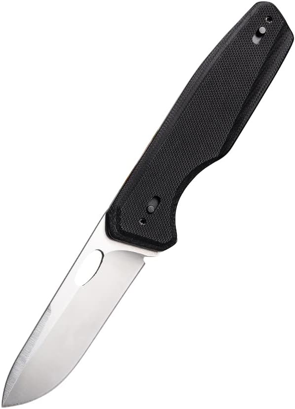 Roxon S502U Upgraded Phantasy Folding Pocket Knife, G10 handle Survival Gear Pocket Tool EDC Knife Replaceable Knife Blade with Pocket Clip for Camping Hiking