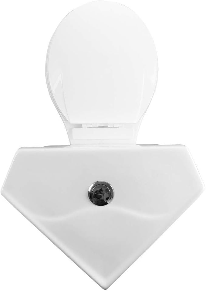 Renovators Supply Troyt Compact Corner Bathroom Toilet, 2-Piece Round - 0.8/1.6 GPF High Low Top Tank Button Flush WaterSense - ADA Heavy Duty Porcelain