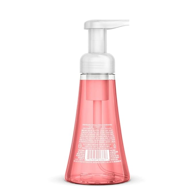 Method Foaming Hand Soap, Pink Grapefruit, Biodegradable Formula, 10 Fl Oz (Pack of 1)