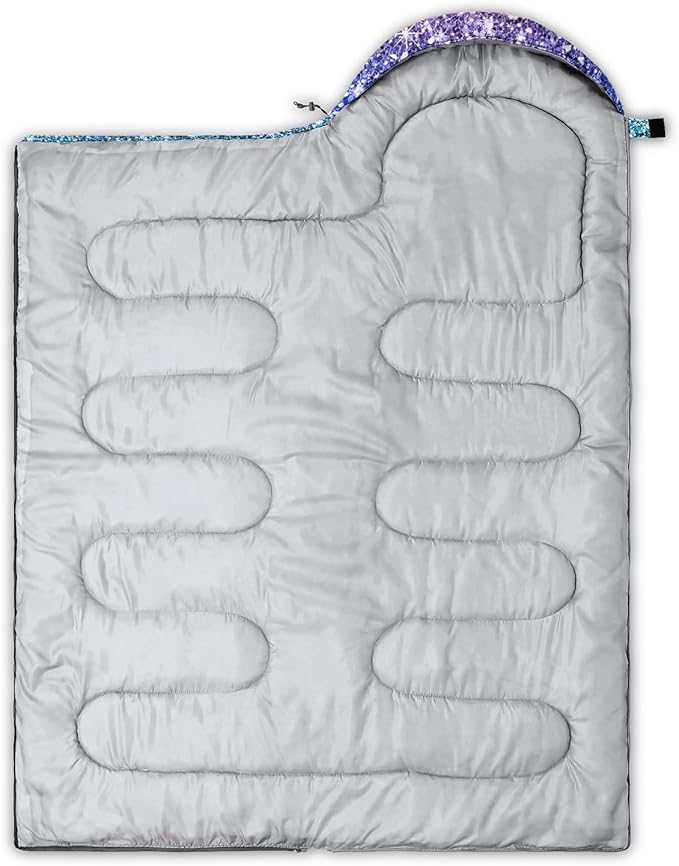 Sleeping Bags for Adults Kids,Backpacking Camping Sleeping Bag for Girls Boys Lightweight Waterproof Cold/Warm Weather Sleeping Bag for All Season