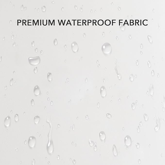 Oubonun 14x22 Outdoor Pillow Inserts (Pack of 2) - Square Waterproof Throw Pillow - Decorative Throw Pillows Insert for Couch Sofa Bed Patio Furniture - White Pillows