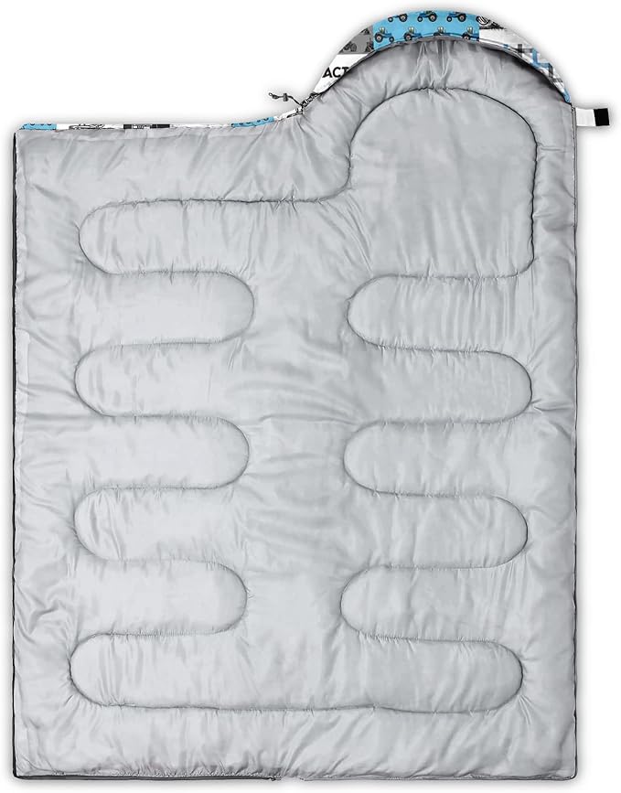 BSNTHO Camping Sleeping Bags,3 Season Warm & Cool Weather,Lightweight,Waterproof Sleeping Bags for Adults & Kids,Traveling,and Outdoors,Camping Gear Equipment