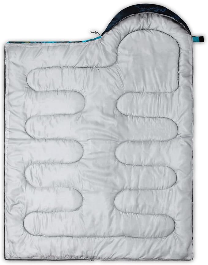 HOSIMA Dear Hunting Pattern Cold Weather Sleeping Bags for Adults,Black Light Weight Sleeping Bags for Kids Adults,WaterProof Sleeping Bags for Outdoors Hiking.