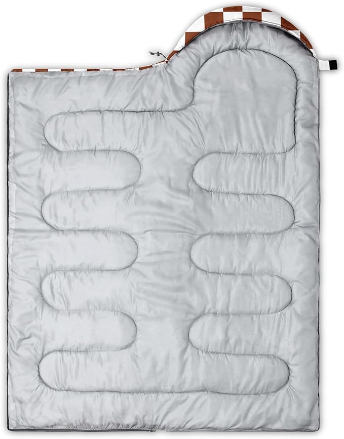Sleeping Bags for Adults and Kids Backpacking Camping Sleeping Bags for Girls and Boys Lightweight Waterproof Cold/Warm Sleeping Bag for All Season