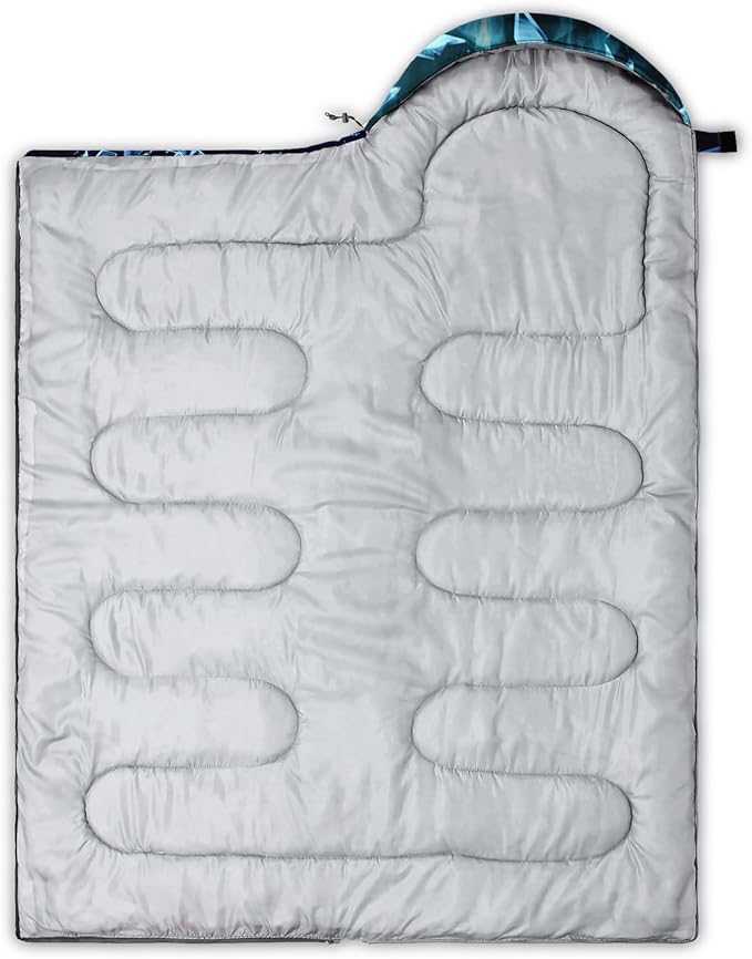 HOSIMA Dear Hunting Pattern Cold Weather Sleeping Bags for Adults,Black Light Weight Sleeping Bags for Kids Adults,WaterProof Sleeping Bags for Outdoors Hiking.