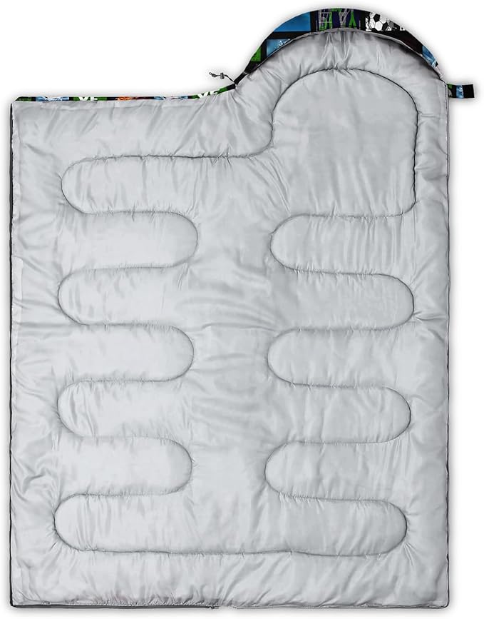 Print sleeping bag,sleeping bags,Outdoor Camping Sleeping Bag,Suitable For Children Boys And Girls Portable,Waterproof,Compact And Lightweight,Great For Outdoor Camping,Backpacking And Hiking