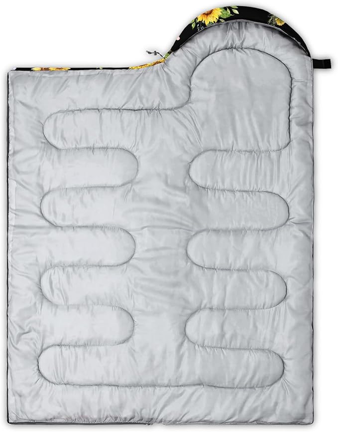 Sleeping Bags for Adults Kids,Backpacking Camping Sleeping Bag for Girls Boys Lightweight Waterproof Cold/Warm Weather Sleeping Bag for All Season