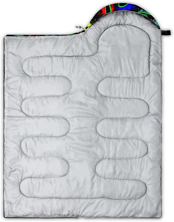 BSNTHO Camping Sleeping Bags,3 Season Warm & Cool Weather,Lightweight,Waterproof Sleeping Bags for Adults & Kids,Traveling,and Outdoors,Camping Gear Equipment