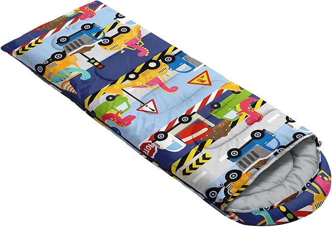 QOOMO Camping Sleeping Bags,3 Season Warm & Cool Weather,Lightweight,Waterproof Sleeping Bags for Adults & Kids,Traveling,and Outdoors,Camping Gear Equipment
