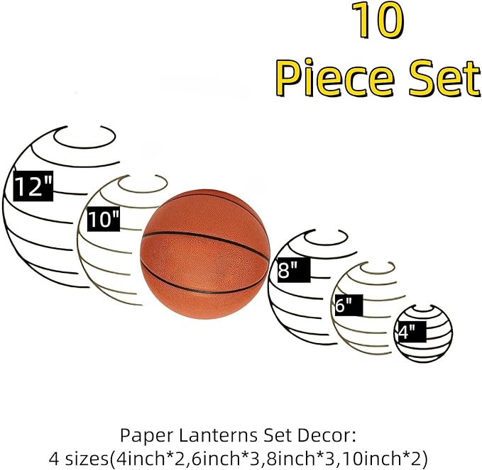 Red Paper Lanterns 10pcs Party Hanging Decorations for Xmas Hanging Decorations Ball Lanterns Lamps Parties Wedding Birthday
