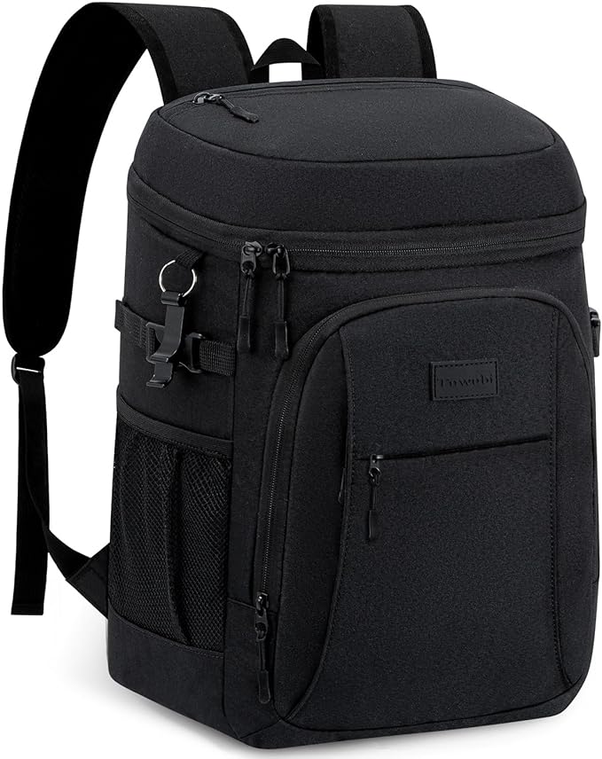 Tuwubi Cooler Backpack 35/42 Cans, Backpack Coolers Insulated Leak Proof for Men Women, Waterproof Soft Sided Lunch Camping Beach Travel Ice Chest Backpack Cooler Bag