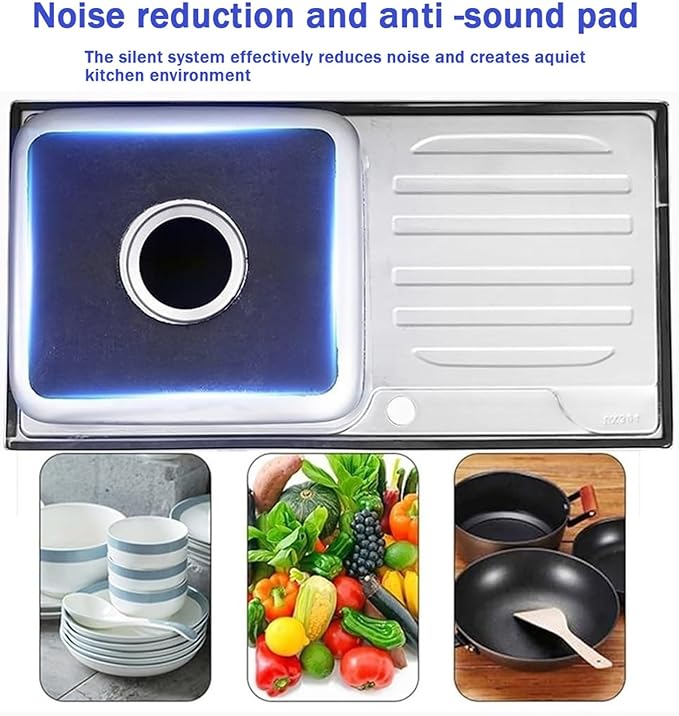 Outdoor Utility Sink,Free Standing Stainless Steel Laundry Tub, Single Bowl Portable Washing Hand Basin Station,fish Cleaning Table&Storage Shelves for Garage, Restaurant, Kitchen,Camping, Backyard