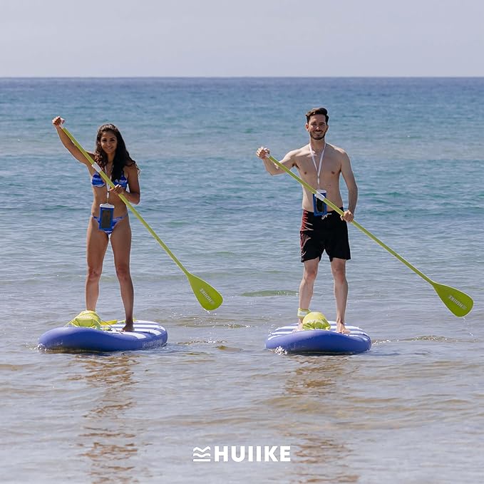 Inflatable Paddle Board for Adults with Accessories Included, Oar, Fins, Pump. Stand Up Paddleboard Great Stability and Resistance. 10’ x 33" x 5.9", Maximum Load 286 lb