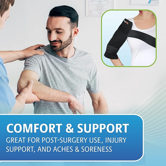 Reusable Ice Packs for Injuries – Large Flexible 14"x11" Gel Ice Pack for Knee, Back, Shoulder Pain Relief | Soft Cold Compress for Swelling | Reusable Hot & Cold Therapy Pack