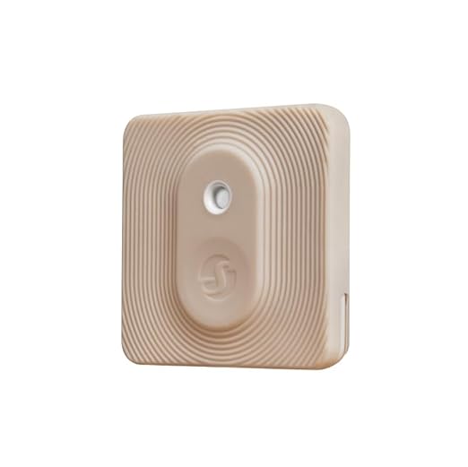 Shelly Blu H&T Mocha | Bluetooth Smart Temperature & Humidity Sensor with Remote App Control & Monitoring | Splash and dust-Proof | Smart Scenes | Notification Alerts | Free Data Storage Export