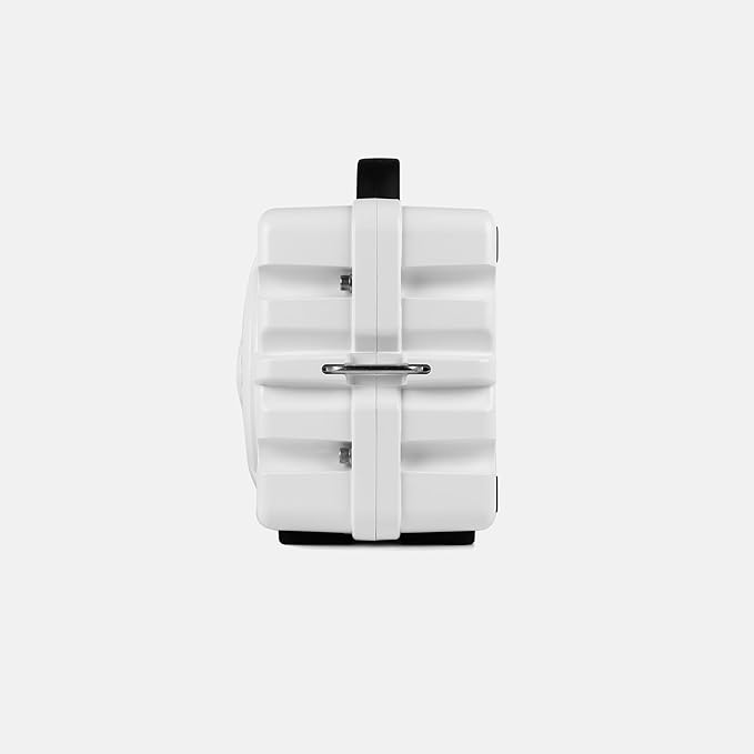 Turtlebox Original Gen 3: Portable Outdoor Bluetooth Speaker – Ultra-Loud (120dB), Waterproof (IP67), Rugged, Impact-Resistant, 3-Day Battery | Party Mode: Unlimited Pairing for Stereo Sound, White