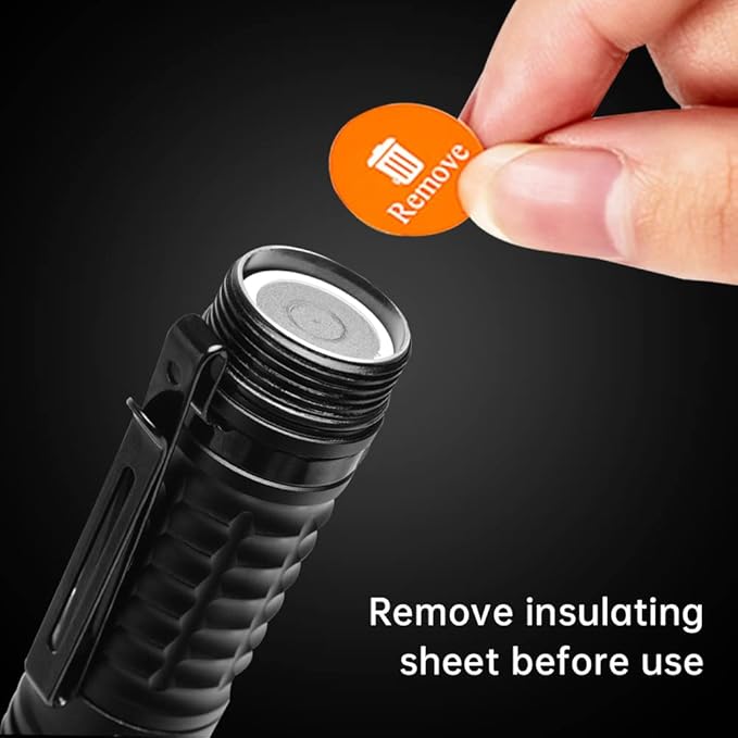 Wurkkos TS22 Mini EDC Flashlight Rechargeable - LED Flashlight Super Bright 4500 High Lumens with Magnetic Tailcap IP68 Waterproof Light Regulated Output for Camping Walking Emergency