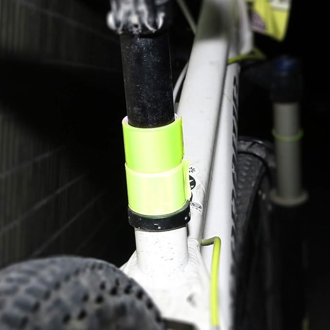 Reflective Bands, Reflective Slap Bracelet, Reflective Wristband High Visibility Reflectors, for Night Run, Night Cycling, Night Working