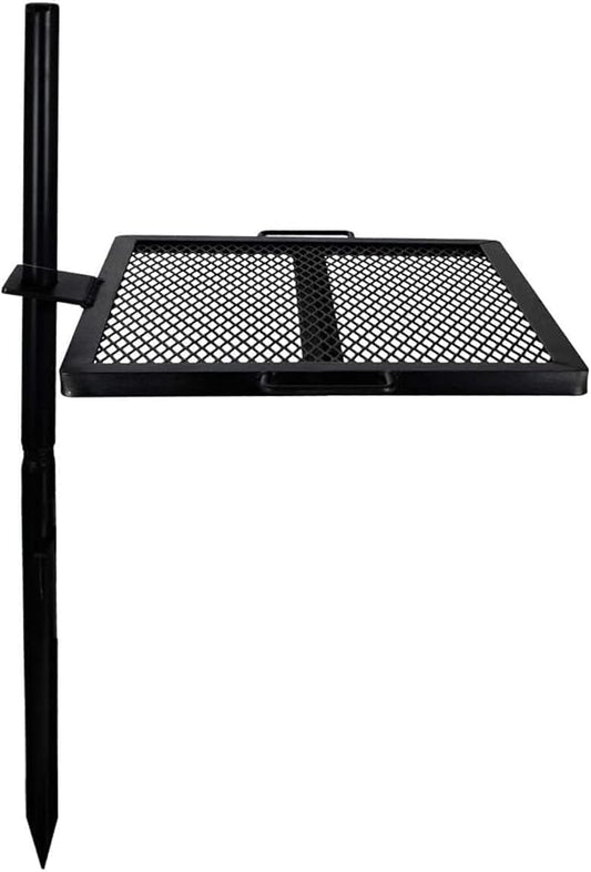GameMaker Gravity Camping Grill & Pole – Adjustable Outdoor Cooking System, Portable Campfire BBQ for Hiking, Hunting & Backpacking
