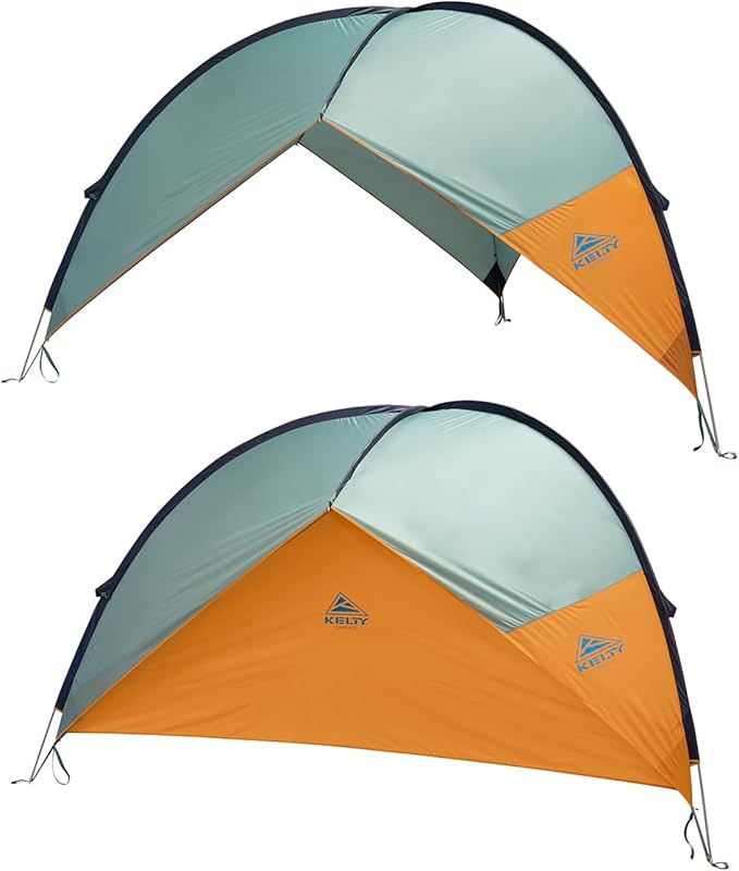 Kelty Sunshade – Pop Up Portable Shade UV Shelter for Beach Trips, Soccer Games, Backyard, Camping, Adjustable Side Wall, Wind Protection, 2024 Model