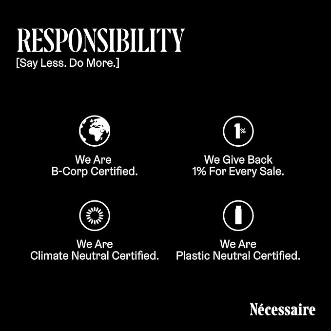 Nécessaire The Body Wash Santal - Natural Body Wash for Women & Men, Therapeutic Shower Gel with Epsom Salt + Minerals. Gel Cleanse, 8.4 fl oz.