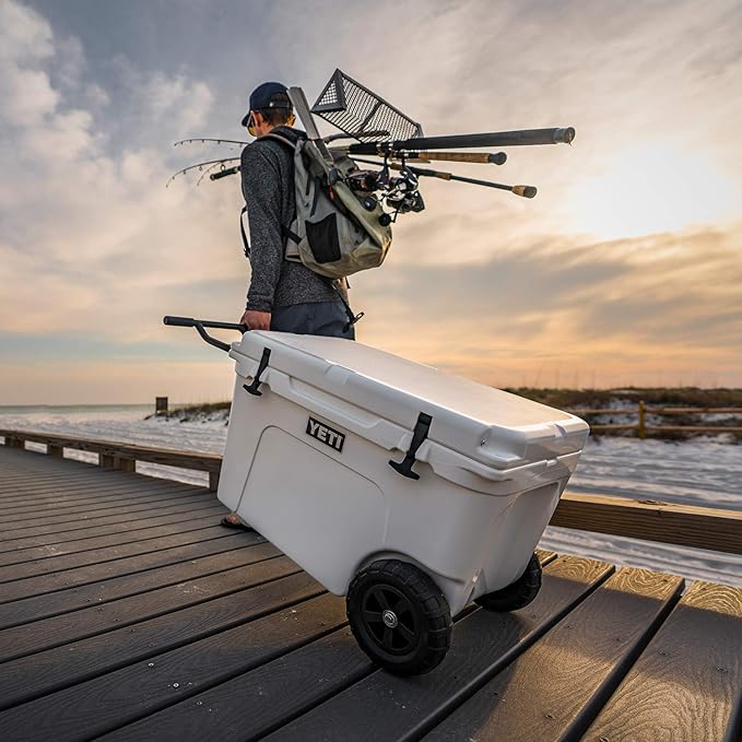 YETI Tundra Haul Portable Wheeled Cooler, Charcoal