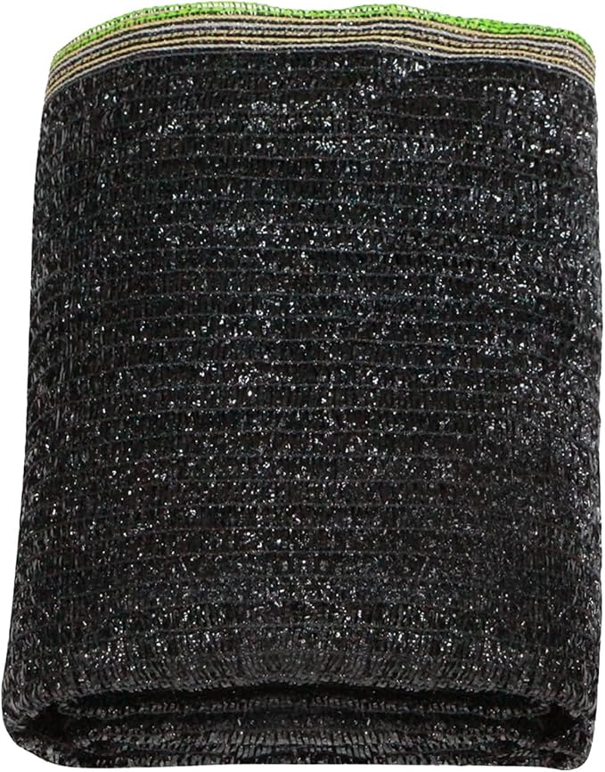 LOVE STORY 6.5x16.5FT 55% Black Shade Cloth Sun Shade Net UV Resistant Mesh Tarp Plant Cover Sunblock Net for Garden,Greenhouse,Vegetables,Flowers