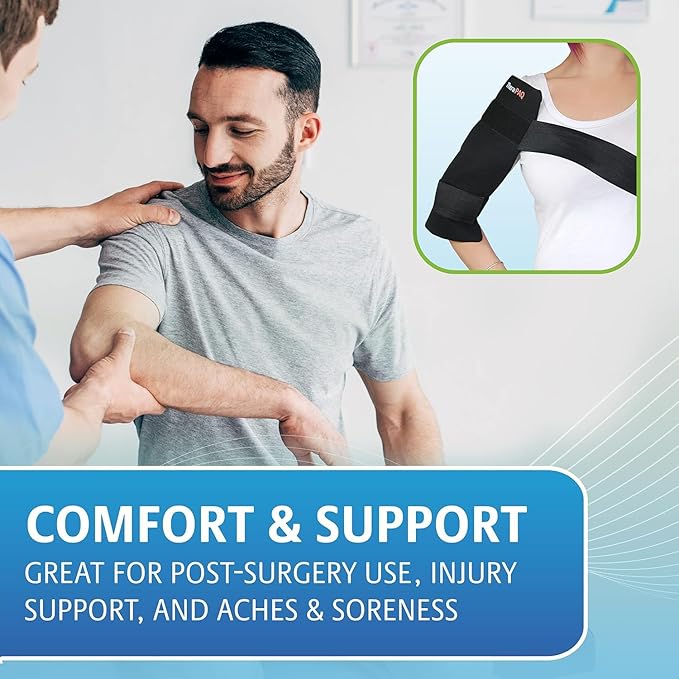 Reusable Ice Packs for Injuries – Large Flexible 14"x11" Gel Ice Pack for Knee, Back, Shoulder Pain Relief | Soft Cold Compress for Swelling | Reusable Hot & Cold Therapy Pack