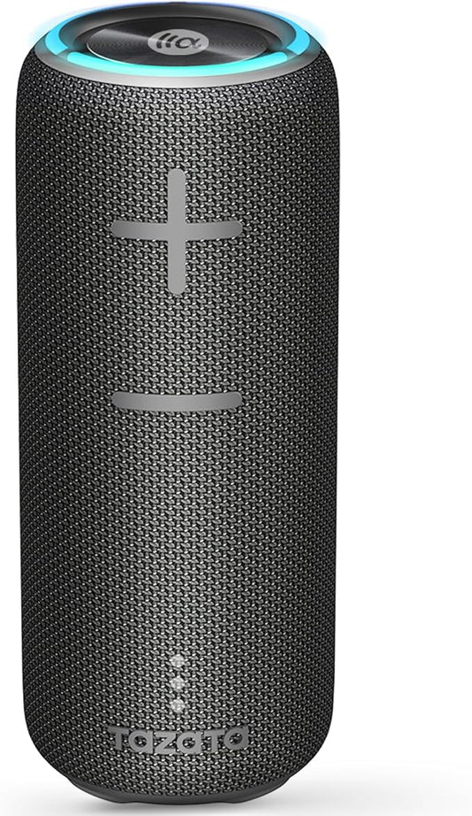 Portable Bluetooth Speaker, 30W 360° Surround Sound IPX7 Waterproof Wireless Golf Speakers,Outdoor Loud TWS Speaker,for Beach,Party,Camping Gift,8H Playtime