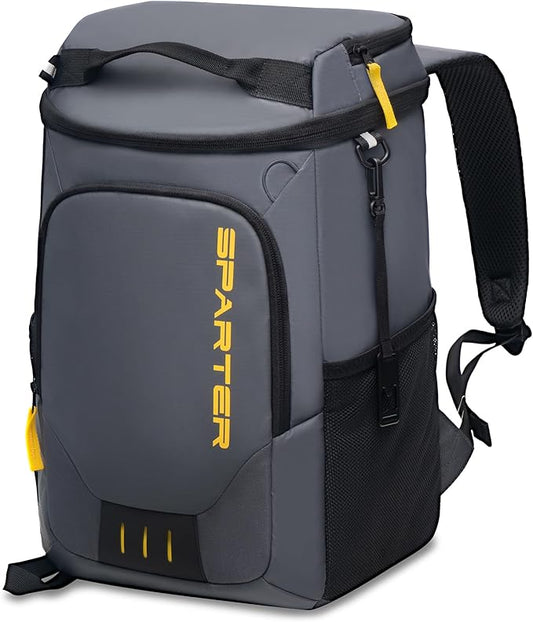 Backpack Cooler Insulated Leak Proof 33/49 Cans, 2 Insulated Compartments Thermal Bag, Portable Lightweight Beach Travel Camping Lunch Backpack for Men and Women