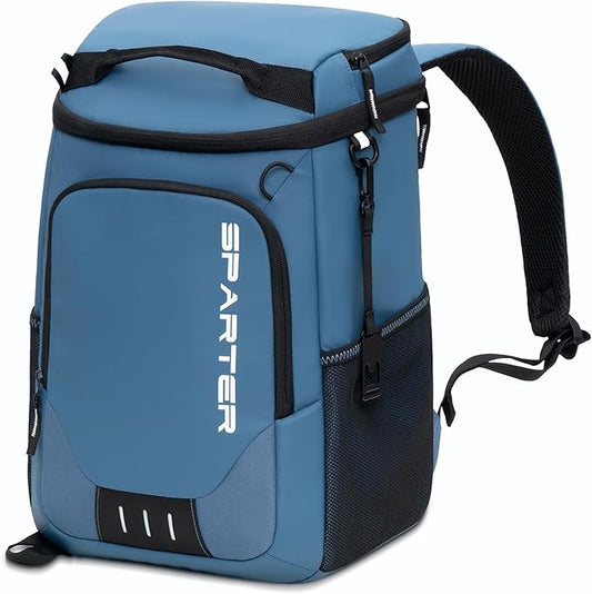 Backpack Cooler Insulated Leak Proof 33/49 Cans, 2 Insulated Compartments Thermal Bag, Portable Lightweight Beach Travel Camping Lunch Backpack for Men and Women