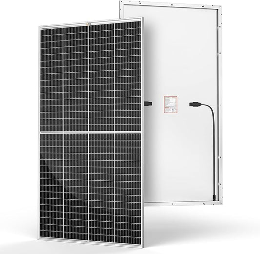 RICH SOLAR 250W 24V 16BB Cell Monocrystalline Solar Panel High Efficiency UL Certified Solar Module for RV Trailer Camper Marine Off-Grid