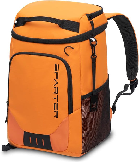 Backpack Cooler Insulated Leak Proof 33/49 Cans, 2 Insulated Compartments Thermal Bag, Portable Lightweight Beach Travel Camping Lunch Backpack for Men and Women