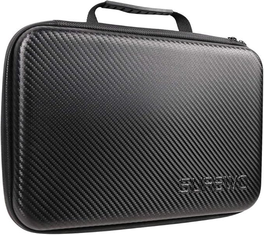 SUREWO Surface-Waterproof Carrying Case Compatible with GoPro Hero 13/12/11/10/9/8/7/(2018)/6/5 Black,DJI osmo action,AKASO/Campark/YI Action Camera and More