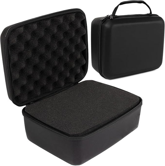 Protective Hard Case With Customizable Foam - Lightweight Hard Shell Case for Electronics, Cosmetic, Makeup & More - EVA Protection (11" x 9" x 5.5")