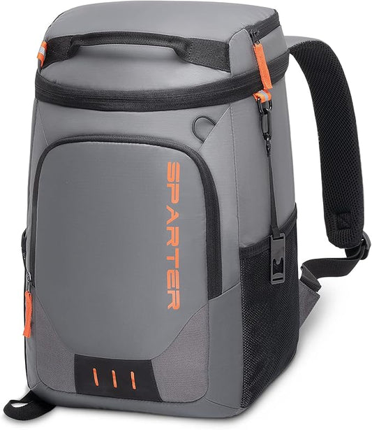 Backpack Cooler Insulated Leak Proof 33/49 Cans, 2 Insulated Compartments Thermal Bag, Portable Lightweight Beach Travel Camping Lunch Backpack for Men and Women