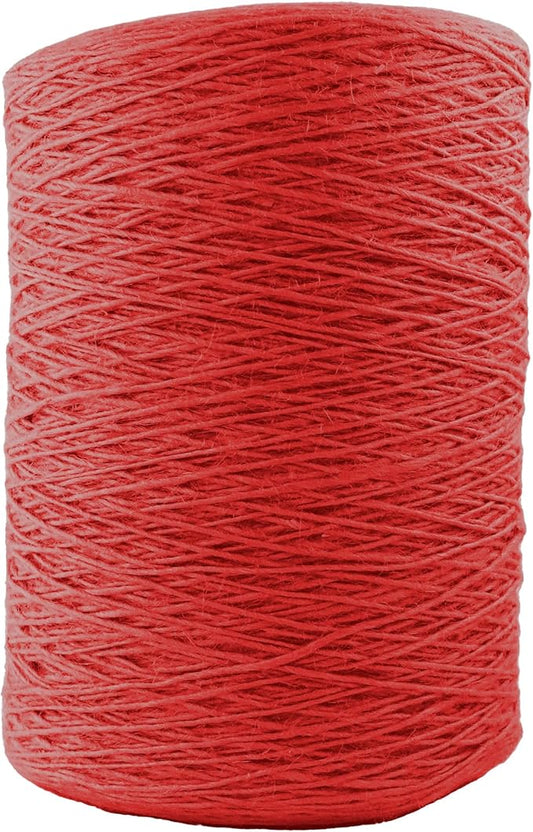 1mm x 5000 Feet Red Jute Rope, Twine for Gardening Tomato Climbing Plant Tie Floristry Crafts Gift Wrapping Packing Decor