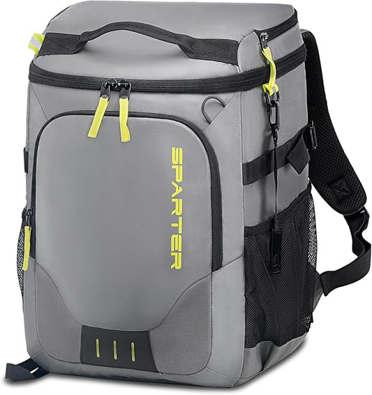 Backpack Cooler Insulated Leak Proof 33/49 Cans, 2 Insulated Compartments Thermal Bag, Portable Lightweight Beach Travel Camping Lunch Backpack for Men and Women
