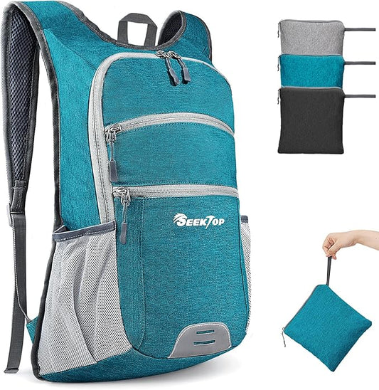 Seektop 20L Hiking Backpack Ultra Lightweight Waterproof Travel Backpack Packable Small Outdoor Bag Foldable Day Pack for Women Men
